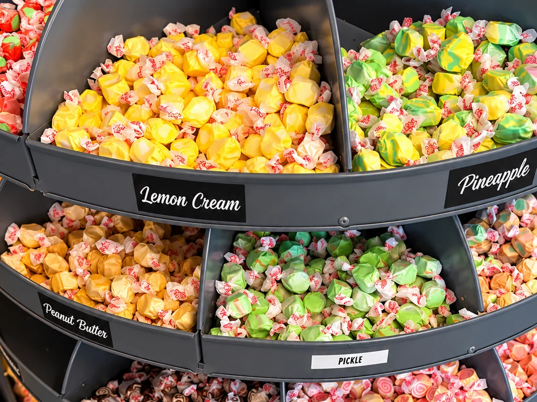 Bulk candy at Nibblers in El Dorado Hills