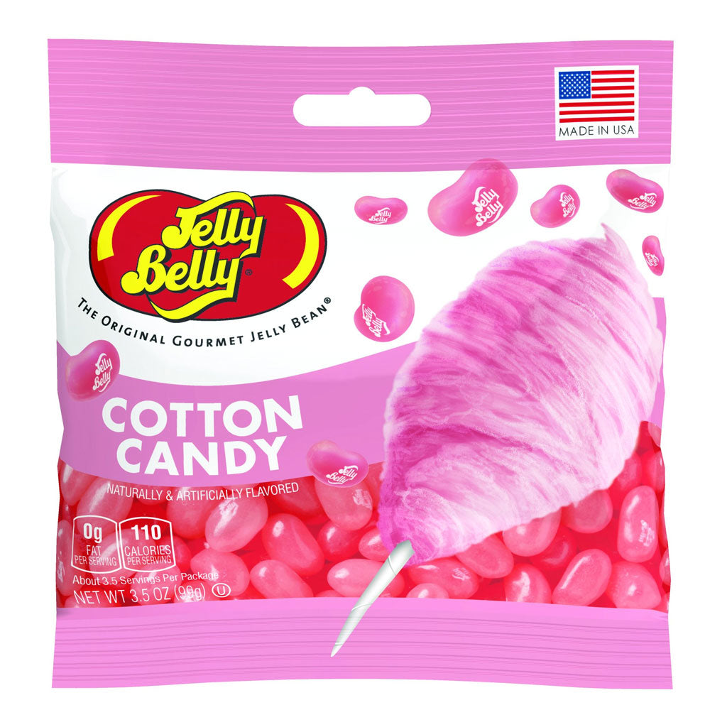 Jelly Belly Cotton Candy Confection - Nibblers Popcorn Company