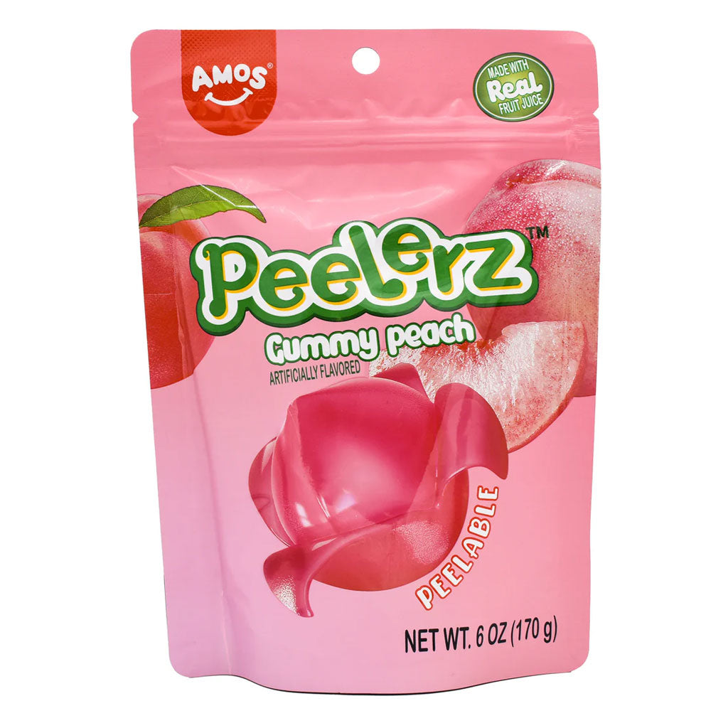 Peelerz - Peach Confection - Nibblers Popcorn Company