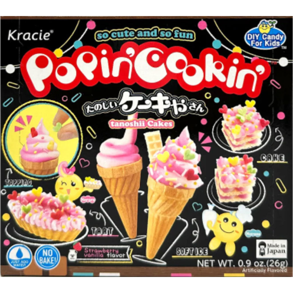 Kracie Popin Cookin - Tanoshii Cakes Confection - Nibblers Popcorn Company