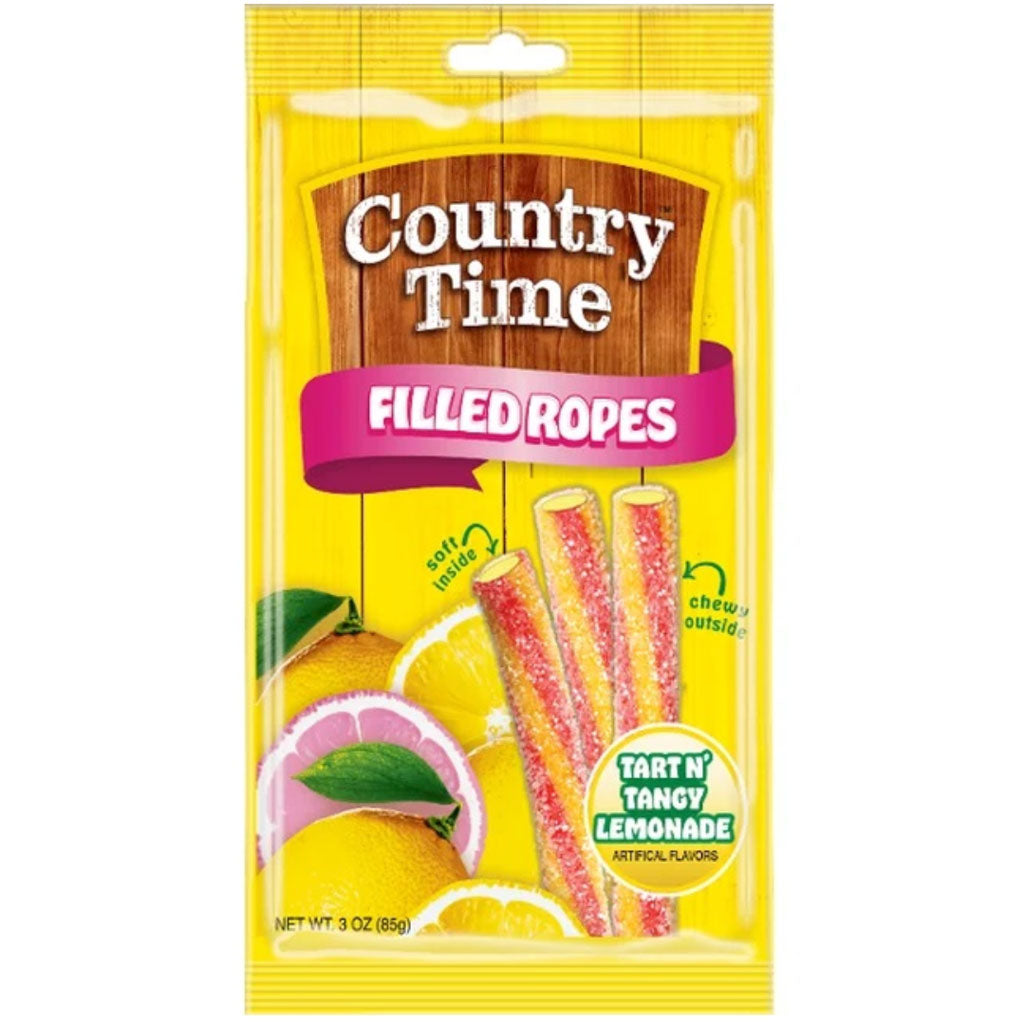 Country Time Filled Ropes Confection - Nibblers Popcorn Company