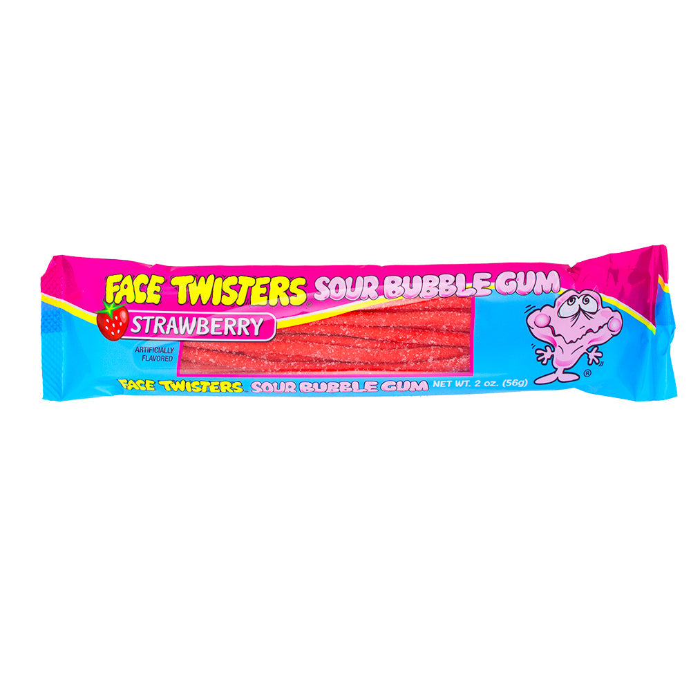 Sour Bubble Gum - Strawberry